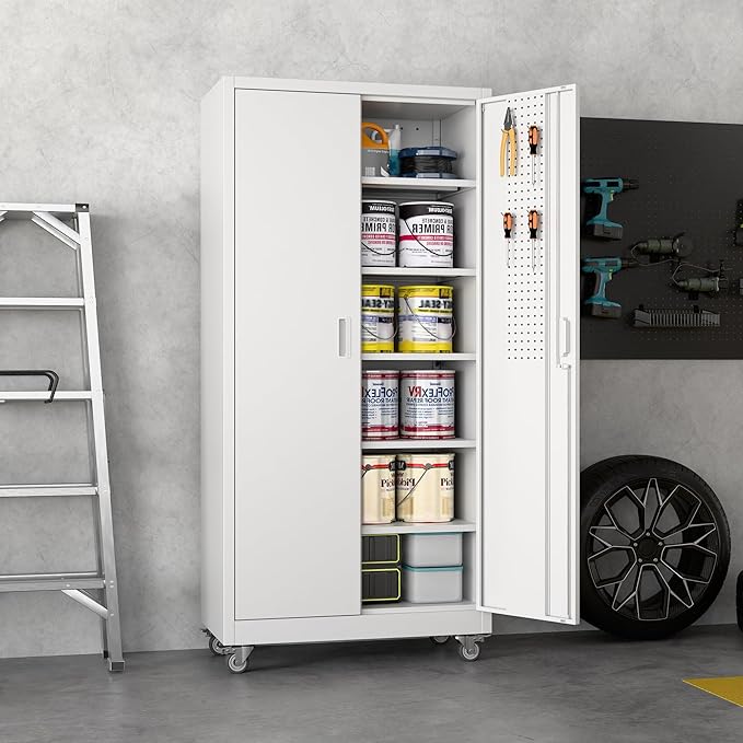 Metal Garage Storage Cabinet - Image 8