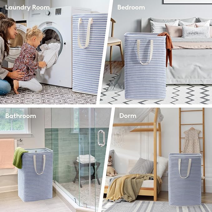 Lifewit 1 Pack Laundry Basket 80L Each, Collapsible Clothes Hamper - Image 6