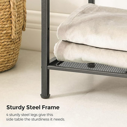 SONGMICS 4-Tier Storage Rack, Bathroom Shelf, Extendable Plant Stand - Image 6