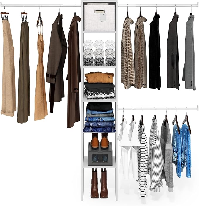 Furinno FANO Closet Organizers and Storage, 5-Tier Closet Storage Organizer - Image 5