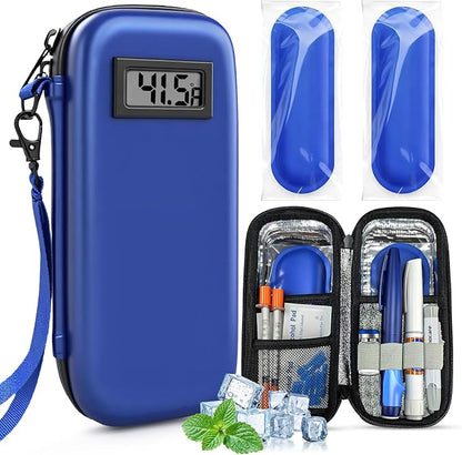Insulin Cooler Travel Case: TSA Approved Medication Diabetic Cooler by DIGOAKO
