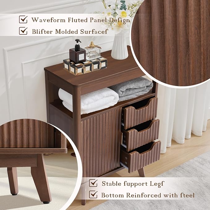 Grepatio Bathroom Storage Cabinet - Image 5