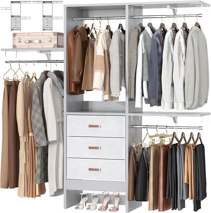 Armocity 5FT Small Closet System by Armocity