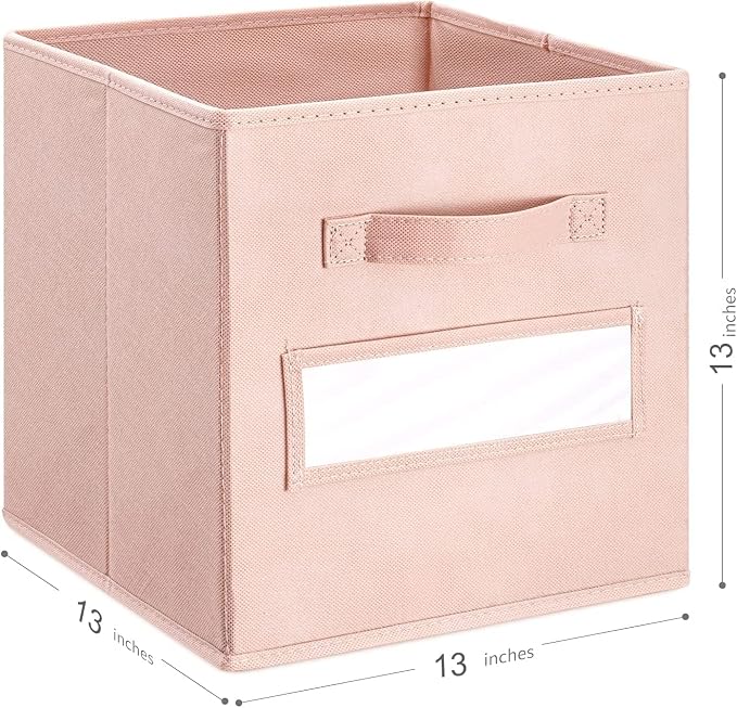 13x13x13 storage cube bins Fabric storage cubes - Image 3