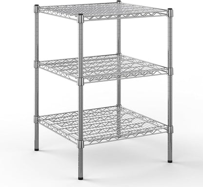 24" Deep x 24" Wide x 34" Height Wire Shelving Kit | 3-Tier | NSF Commercial by Regal+Altair