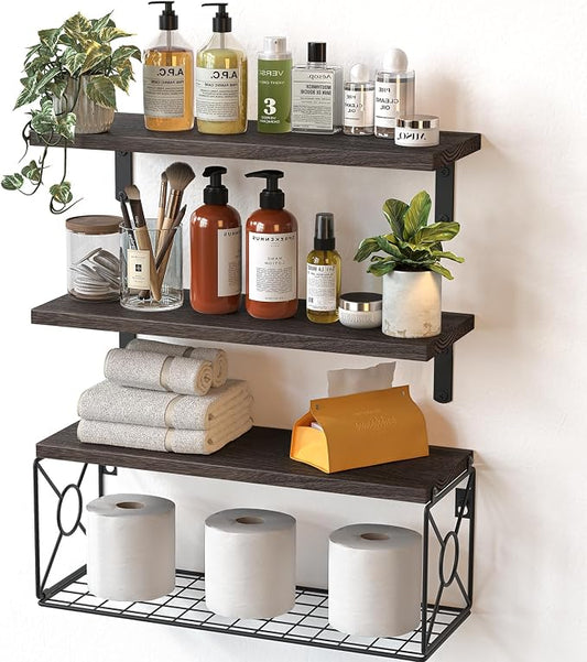 Amada Bathroom Shelves Over Toilet by AMADAHOMEFURNISHING