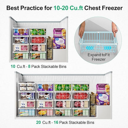 iSPECLE Chest Freezer Organizer - Image 2