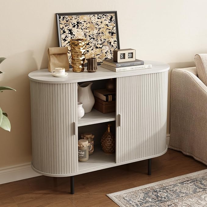 40" Sideboard Buffet Cabinet - Image 7