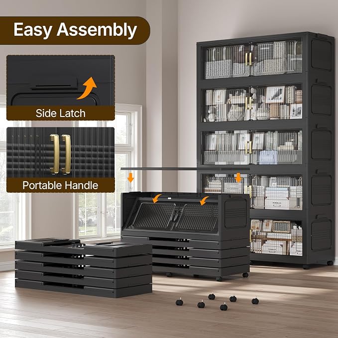 210Gal Extra Large Stackable Storage Bins - Image 7