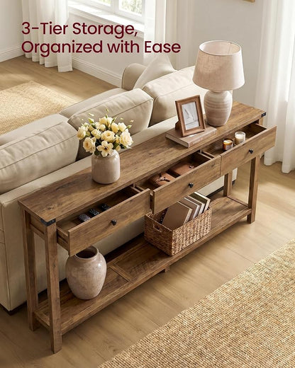 VASAGLE LIRY Collection Narrow Console Table - Image 4