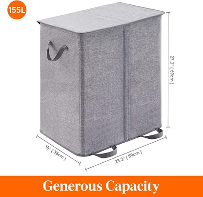 Lifewit Double Laundry Hamper - Image 5