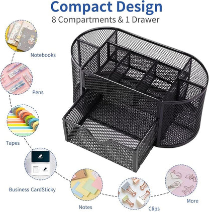 EOOUT Desk Organizer, Pencil Holder - Image 3