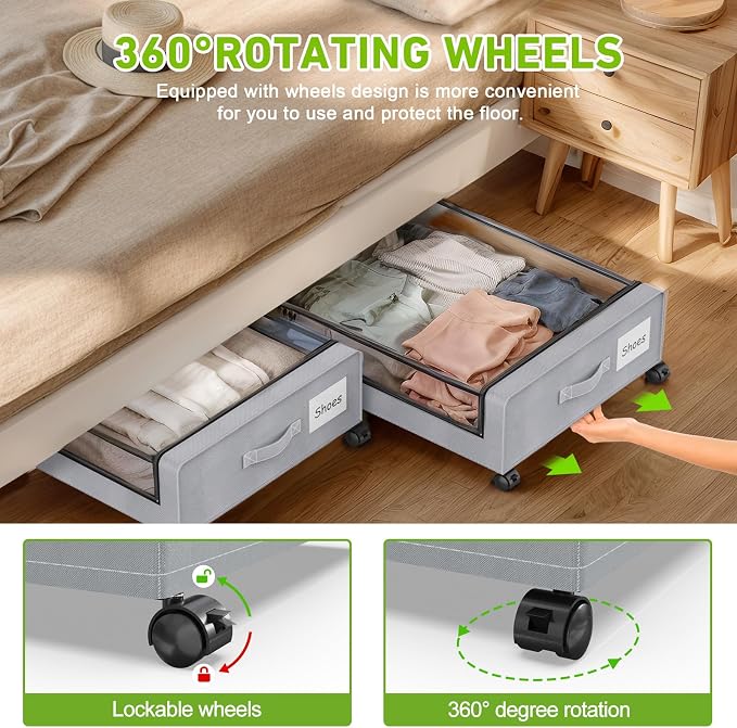 Molutsody Under Bed Storage - Image 3