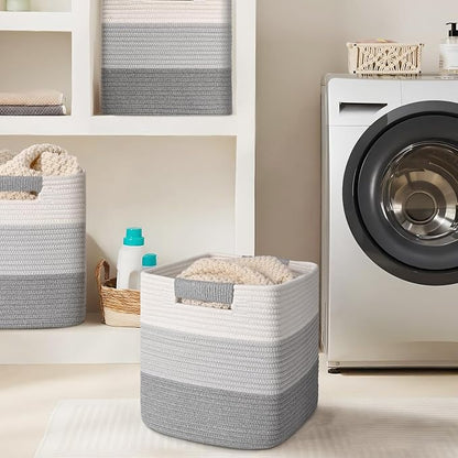 12 Inch Storage Cubes, 3 Pack Cube Storage Bins - Image 7