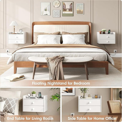 Floating Nightstand Set of 2 - Image 7