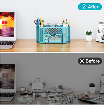 EasyPAG Mesh Pen Holder Desk Organizer - Image 5