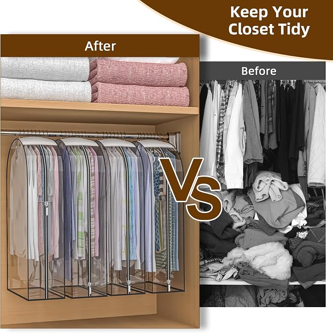 Upgraded Thickened Clear Garment Bags - Image 7