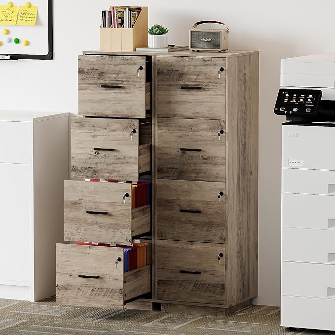 VINGLI 4 Drawer File Cabinet - Image 8