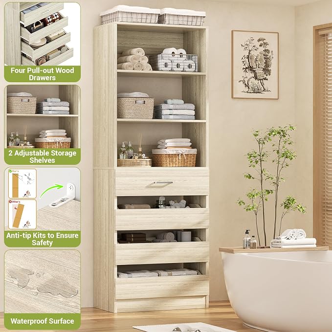 Aheaplus 21.3" Closet System - Image 5