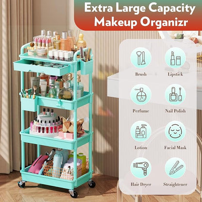 SUNALLY Makeup Cart Organizer - Image 4