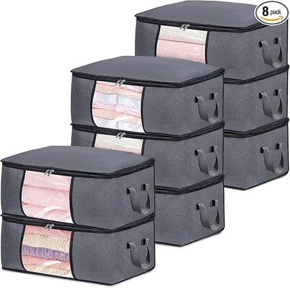 8 Pack Clothes Storage Bags by BiCINE