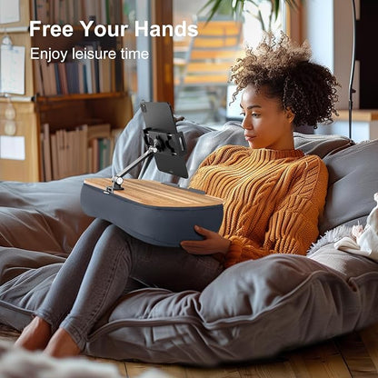 Lap Beanbag Cozy Kindle Pillow Stand - Image 7