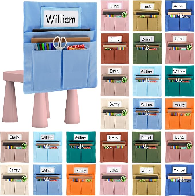 gisgfim 24 Pcs Small Chair Pockets by gisgfim