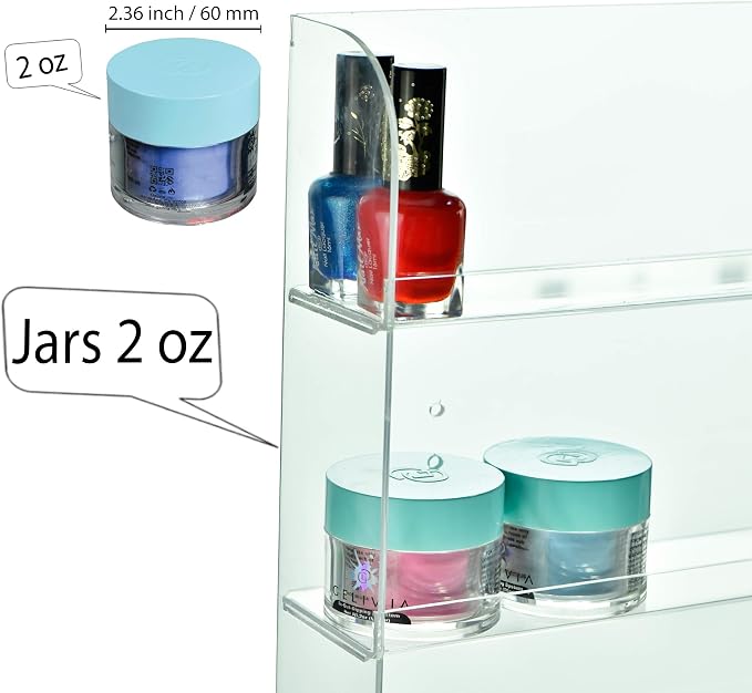 AMT 6 Tier Acrylic Nail Polish Racks - Image 8