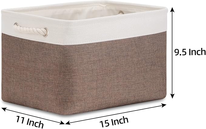Bidtakay Baskets Fabric Storage Bins - Image 8