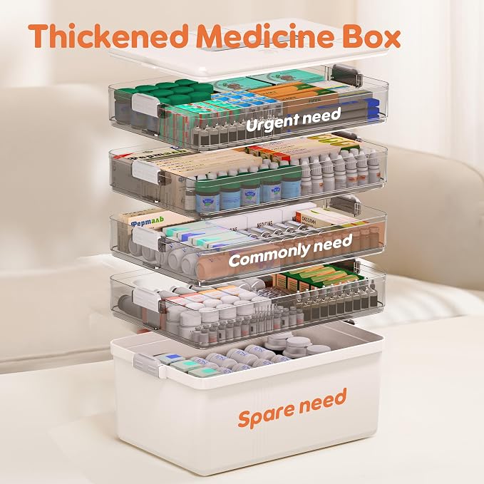 Citylife 5-Tier Medicine Organizer - Image 3