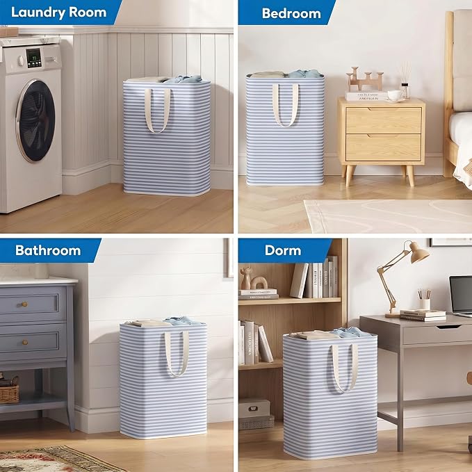 efluky Slim Laundry Basket, Narrow Laundry Hamper - Image 7
