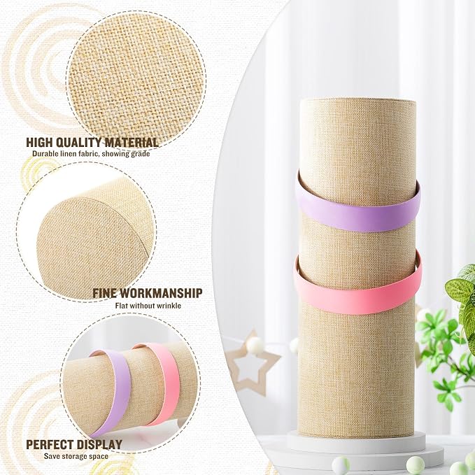 Geetery 2 Pcs Vertical Headband Holder Organizer Hairband Display Stand - Image 3
