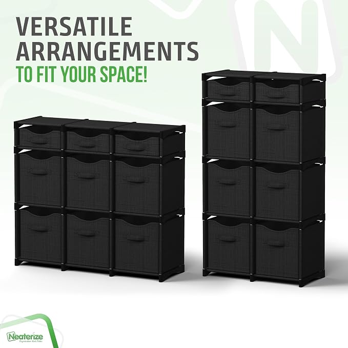 9 Cube Closet Organizers And Storage | Includes All Storage Cube Bins | Easy To - Image 4