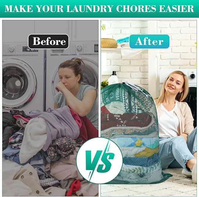 Windyun Mesh Laundry Bag - Image 4