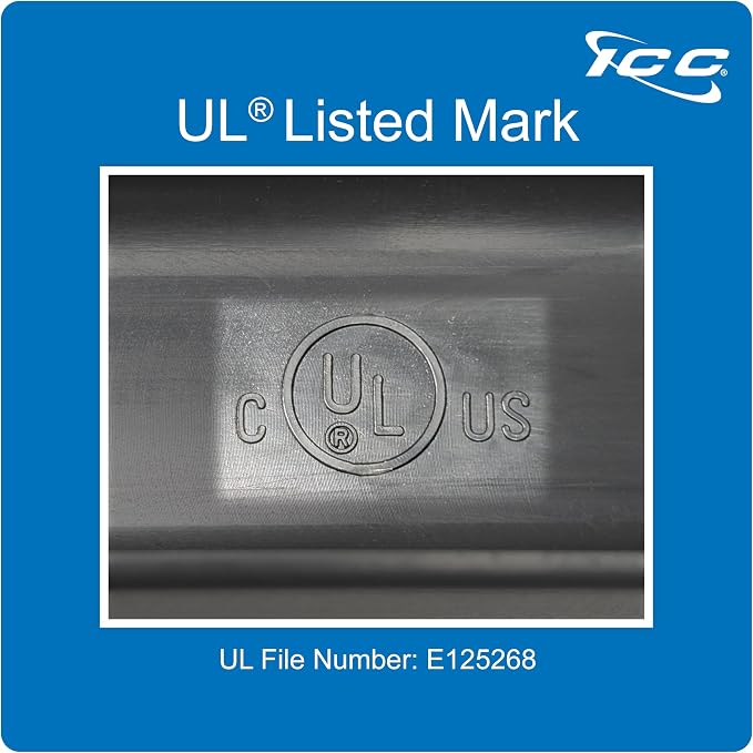 ICC 1U Ring Cable Manager Panel - Image 2