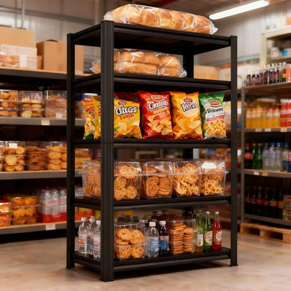 Garage Storage Shelves, 5 tier shelving unit, 40 inch Wide, 18” Deep, 78” Tall - Image 7