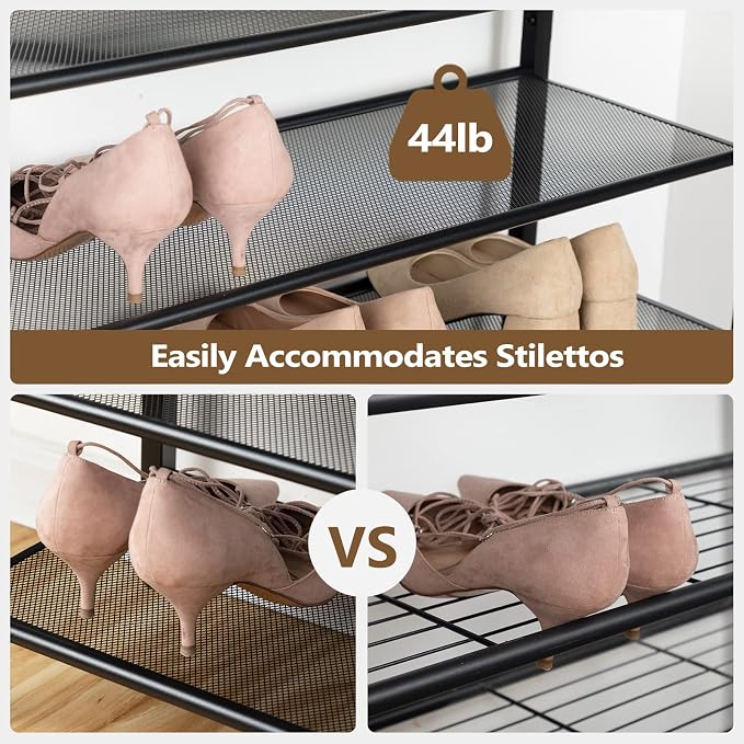 MAHANCRIS 10 Tier Shoe Rack Organizer - Image 6