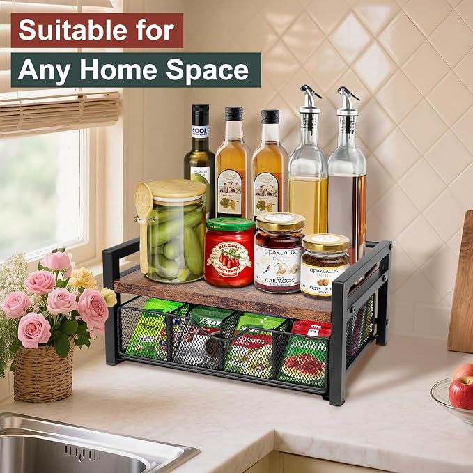 Tea Bag Organizer, Tea Bag Holder Organizer - Image 9