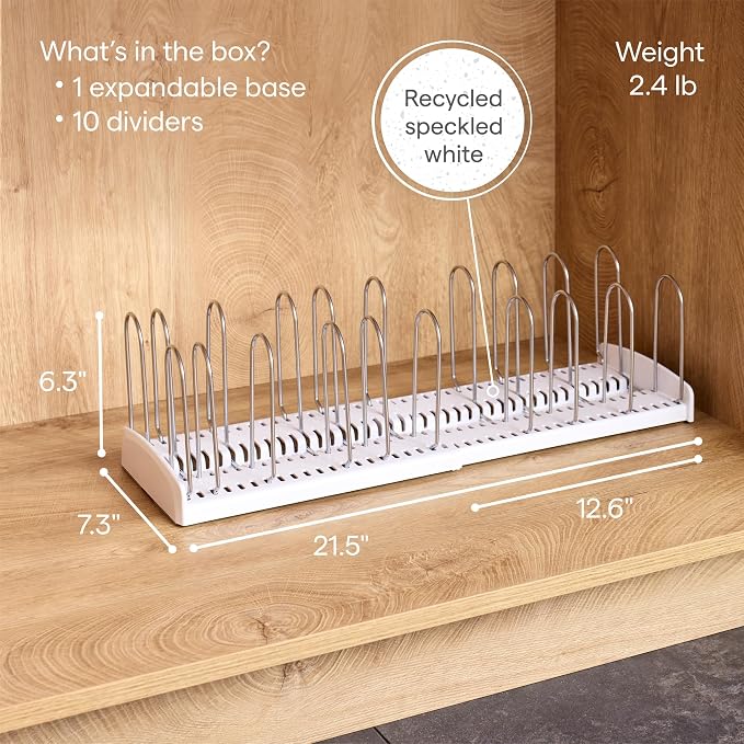 YouCopia StoreMore Expandable Pan and Lid Rack - Image 6
