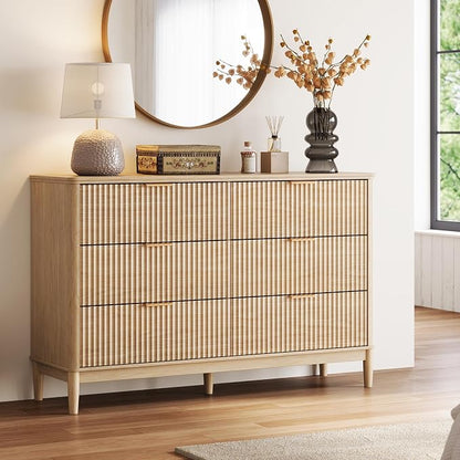 LINSY Fluted Dresser for Bedroom - Image 2