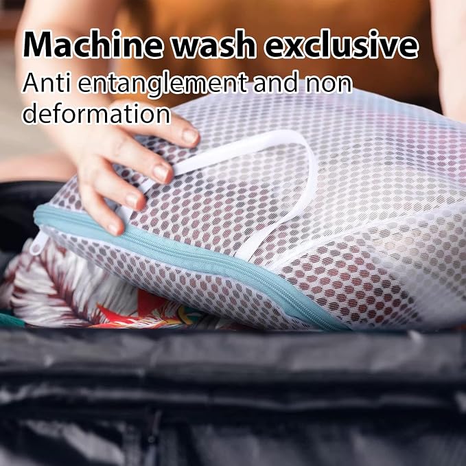 3 Pcs Laundry Bags Mesh Wash Bags - Image 5
