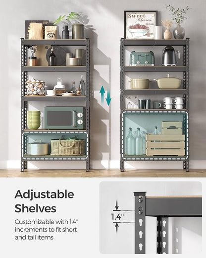 SONGMICS 5-Tier Storage Shelves, Load 2310 lb, Garage Storage, Boltless Assembly - Image 5