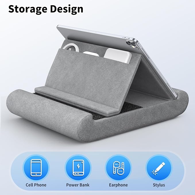 CreaDream Tablet Pillow Stand, Foldable Tablet Holder - Image 6