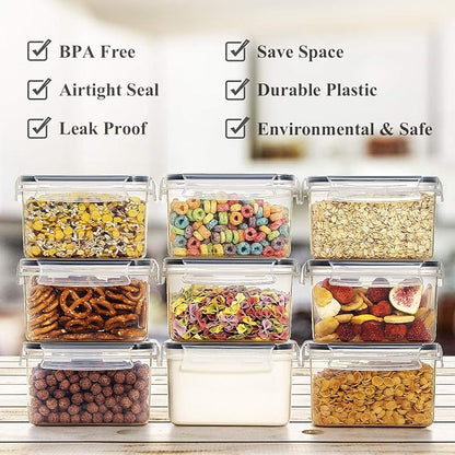 Wildone Cereal & Dry Food Storage Container Set of 16 - Image 2
