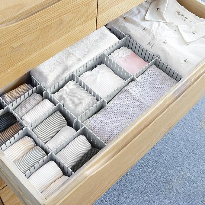 acDesign 40Pcs Drawer Dividers, Adjustable Drawer Organizer - Image 5