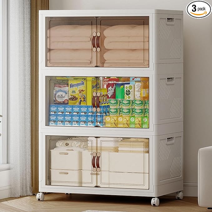 752QT Extra Large Stackable Storage Bins by VNVTO