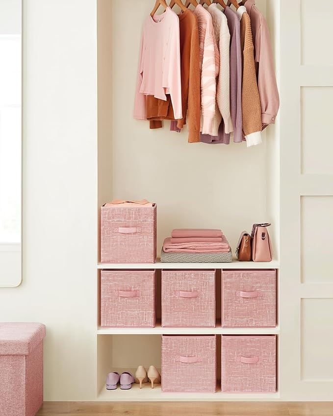 SONGMICS Storage Cubes, 11-Inch Non-Woven Fabric Bins - Image 2