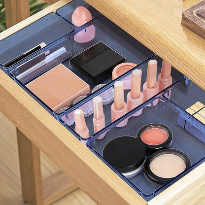 23 PCS Drawer Organizer Set, 5 Varied Size Bathroom and kitchen Drawer cabinet - Image 5