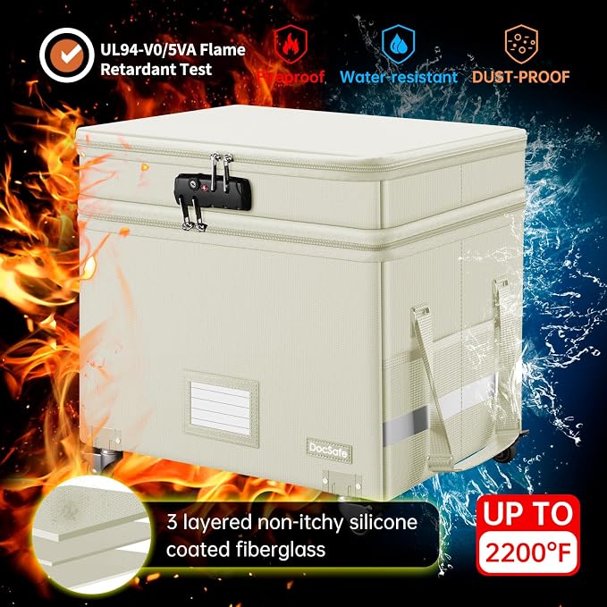 DocSafe Fireproof Document Box - Image 4