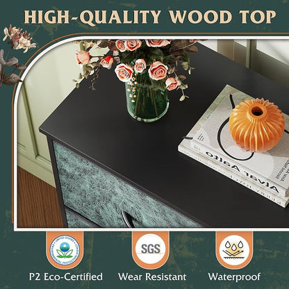 WLIVE Fabric Dresser for Bedroom, Tall Dresser - Image 6